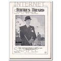 FELT HATS TIRARD 1930 French autumn leaves polo...