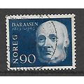 NORWAY 1963 IVAR AASEN 90 ORE BLUE AND GREY SG5...