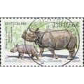 GERMANY, MAMMAL, Rhinoceros unicornis, green 20...