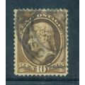 Used 209 10c Thomas Jefferson Fine Plus Q3504