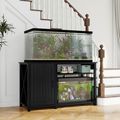 Heavy-Duty Aquarium Stand – Fits 55-75 Gallon F...