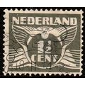 Netherlands 1935 Numeral 1 1/2c Used Stamp Wing...