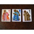 1972 GB Christmas Angels fine set used stamps S...