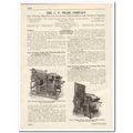 C F PEASE COMPANY 1931 blue printing machines w...