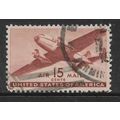 USA 1941 AIR 15c BROWN LAKE MAIL PLANE SG A904 ...