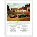 Volvo Car Advert Finchingfield Essex - 1971 Cut...