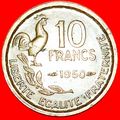 COCK (1950-1959): FRANCE★ 10 FRANCS 1950!★LOW S...