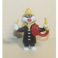 1989 Arbys Looney Tunes Fireman Sylvester PVC F...