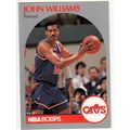 1990-91 Hoops John Williams basketball card #80...