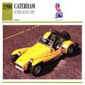 Collectors Club card. Classic Cars. Caterham Su...