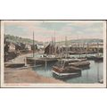 Mousehole Harbour, Cornwall, 1910 - Peacock Pos...