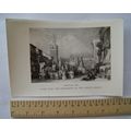 c1910 illustration Seville 1836 Plaza Real & Pr...