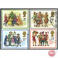 1978 Christmas Set SG1071-1074 Fine/Very Fine Used
