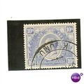 Kenya & Uganda KGV 1922 10/- Bright Blue Used S...