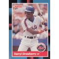 1988 Donruss baseball Darryl Strawberry card #4...