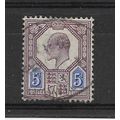 GB.SG242 5d Dull Purple and Ultramarine.Variety...