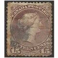 Canada 1868 SG61 15c Deep Reddish Purple Good/F...