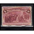 236 8c Columbus Restored to Favor Fine MLH K2534