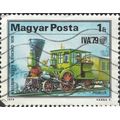 HUNGARY, RAIL, Chicago & North Western Railway 1836, blue 1979, 1Ft