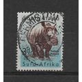 SouthAfrica.SG155 3d White Rhinoceros.Fine Used...