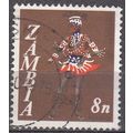 Zambia 1968 Michel 43 O Cote (2002) 0.10 Euro L...
