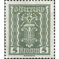 AUSTRIA, Hammer and tongs, grey 1922, 5kr