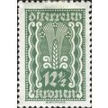 AUSTRIA, Ear of corn, green-grey 1922, 12½kr