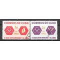 Cuba N° 629 631 YVERT OBLITERE ( USED )