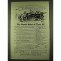 1914 Chalmers Six Car Ad - The Master Motor of All