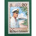 Gilbert 1977 Silver Jubilee 20c Philip Visit Un...