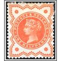 QV Half Penny Vermilion SG197 Used Surface Prin...