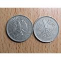 1971d 1 Deutsche Mark Germany Coin