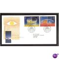 GB 1991 EUROPE IN SPACE (BUREAU) SHS PMK