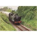 Railway Postcard GWR 64xx 6412 Great Western 0-...