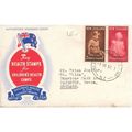 New Zealand Cover 1952 - SG 710-711 - Health St...