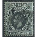 Southern Nigeria 1912 SG52 1/- Black/Green Good...
