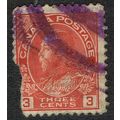 Canada 1922 3c Carmine SG248 AvU