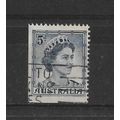Australia.SG314 5d Queen Elizabeth II (Deep Blu...