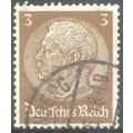 Germany 1934 - 3pf brown - President Von Hinden...