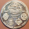 Barley's. $1 Casino Token. Henderson, NV. R20.