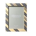 Marbelled Pattern Photo Frame Resin 20.5 Gift H...