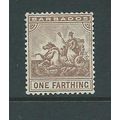 barbados stamps sg163 sg 163 hm 1909