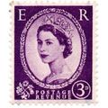QUEEN ELIZABETH 11 G.B. 3d. LILAC STAMP MINT GR...