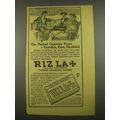 1915 Riz La Croix Cigarette Papers Ad - Tastele...