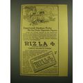 1915 Riz La Croix Cigarette Papers Ad - Experie...