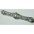 ANTIQUE DIAMOND PLATINUM BROOCH PIN 5.5 grams 1...