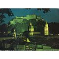 Postcard Salzburg by night, Austria