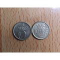 Norway 1967 10 Ore Coin