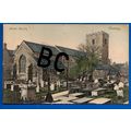 Postcard Parish Church Conway Conwy Caernarvons...