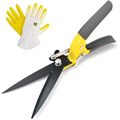 Jardineer Grass Shears Handheld, Razorsharp Han...